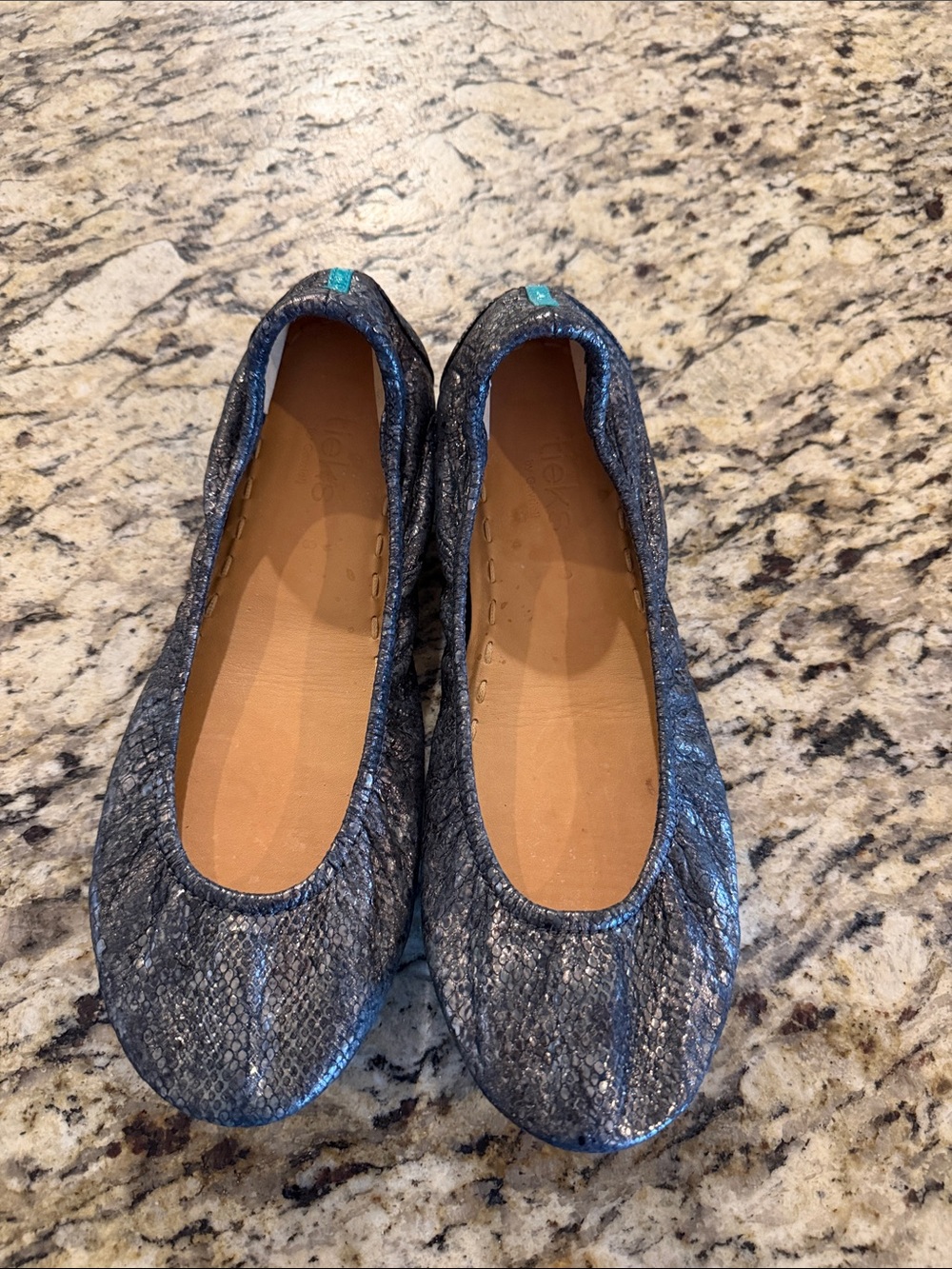 Tieks Ballet Flats | Size 9 | Metallic Snake Print
